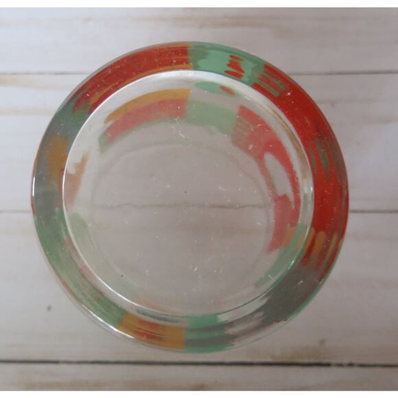 Vintage AUTHENTIC TABASCO BRAND Glassware Rocks Glass Hot Sauce Peppers 2000 - Picture 4 of 6